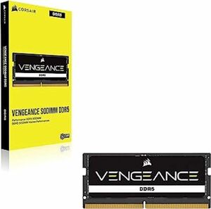 CORSAIR DDR5-4800MHz ノートPC用 メモリ VENGEANCE DDR5 32GB [16GB×2枚] 