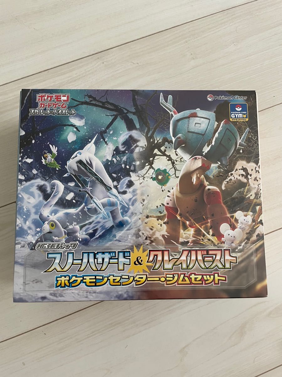 スノーハザード&クレイバースト ポケモンセンター・ジムセット スノー