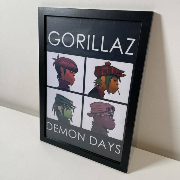 【額付きポスター】gorillaz ゴリラズ demon days⑩(新品)
