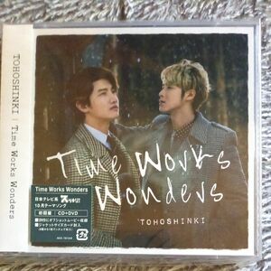 《おまとめOKです！》《推しクーポン！》【初回限定盤(DVD付き)】東方神起　シングルCD『Time Works Wonders』