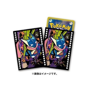 ポケモンカードゲーム デッキシールド プレミアム・グロス Midnight Agent -the cinema- ゲッコウガ ポケセン オリジナル 新品 スリーブ