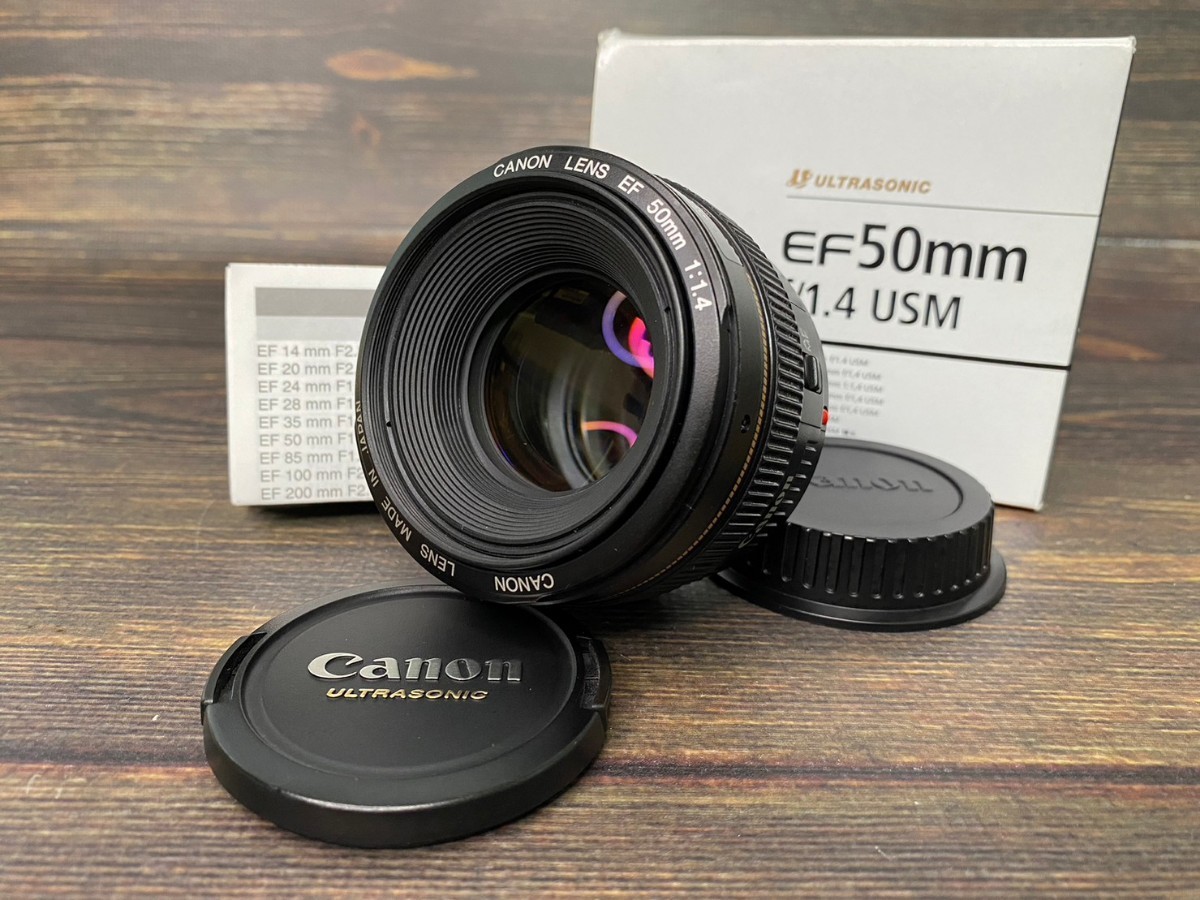 大きい割引 【最終値下げ‼︎】Canon EF50mm f/1.4USM 単焦点レンズ 