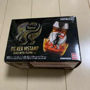 仮面ライダーリバイス 仮面ライダーチョコ当選品 DXレックスバイスタンプ ブラックメタルメッキver. 限定 レア DXリバイスドライバー対応