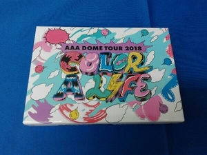 AAA DOME TOUR 2018 COLOR A LIFE(初回生産限定版)(Blu-ray Disc)