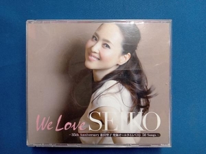 松田聖子 CD 「We Love SEIKO」-35th Anniversary 松田聖子究極オールタイムベスト50 Songs-(初回限定盤A)(3CD+DVD)