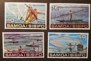 sa moa .(4 kind ) MNH