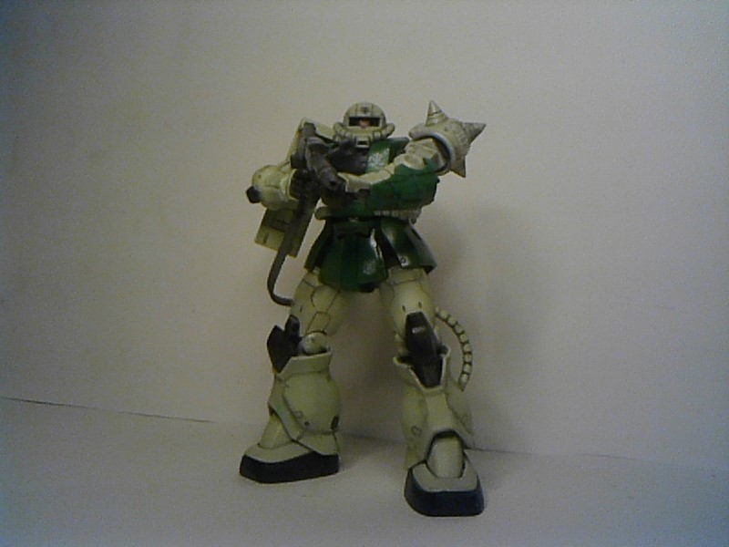 万代 1/144 Origin Zaku 涂装完成品, 特点, 高达, 完成的产品