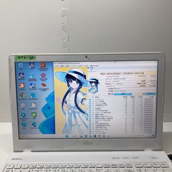 NT6-65 激安OS Windows11 ノートPC 富士通LIFEBOOK AH42/U Celeron