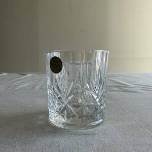 ロックグラス グラス　クリスタル Cristal de Flandre クリスタル　デ　フランドル　フランス製　ガラス　レトロ　おしゃれ　洋風