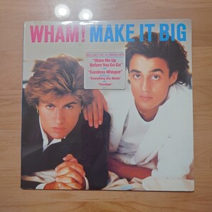 ★Wham ワム!★Make It Big メイク・イット・ビッグ★LPレコード★未開封
