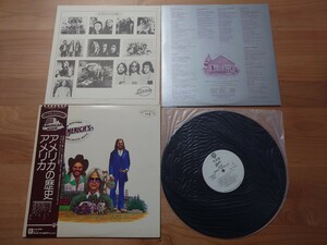 ★アメリカ AMERICA ★アメリカの歴史 HISTORY★帯付★見本盤★LPレコード★中古品★SAMPLE★PROMO★OBI ★ジャケット、帯経年汚れ