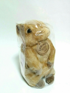  rare * Showa Retro First 23cm squirrel soft toy EXCELLENT FIRST that time thing doll 