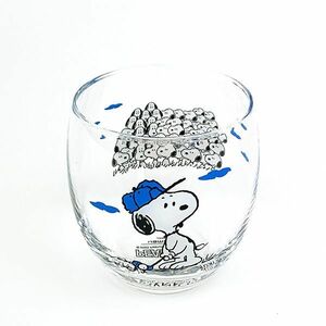  Snoopy theater glass (CHALLENGE) glass tumbler made in Japan 