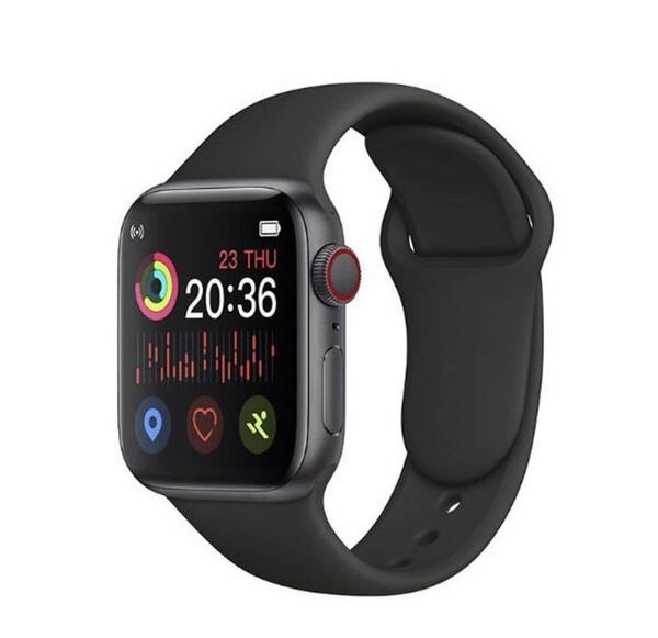 Apple アップルウォッチ バンド シリコン 交換ベルト ラバーベルト42/44/45/49mm シリーズ2345678SE対応 スポーツバンド 柔らかブラック