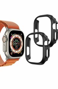 Apple Watch Ultra 49mmケース【2個セット】2022 Apple Watch Ultra用ケース アップルウォッチUltraカバー