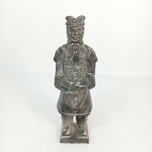 中国 兵馬俑 置物 古代中国 オブジェ 像 墓中 中国美術 人物 立像 インテリア 【道楽札幌】