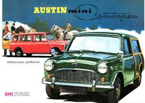 *1960 period. automobile advertisement Mini Country man MINI