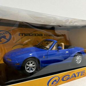 GATEWAY 1/18 MAZDA ROADSTER RHD Blue Japanese ver. マツダ 初代 ロードスター ブルー NA ミニカー モデルカー 旧車 国産名車 AUTOart