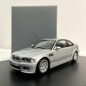 BMW dealer special order PMA 1/43 M3 Coupe E46 Silver 3 series coupe silver minicar model car 