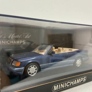 MINICHAMPS 1/43 Mercedes Benz E-Class Cabriolet 1994年 メルセデスベンツ Eクラス カブリオレ ミニカー モデルカー A124 W124 E500