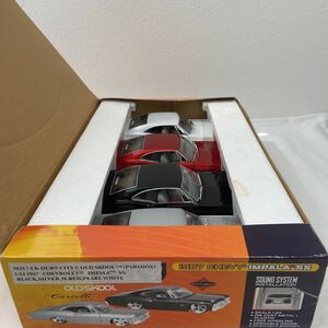 Jada DUB CITY 4台セット 1/24 Chevy Impala SS 1967年 シェビー インパラ ローライダー カスタム 完成品 ミニカー シボレー OLD SKOOL