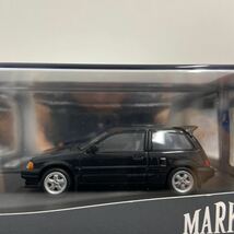 MARK43 1/43 HONDA CIVIC Si AT 1984年 無限 MR-5 Wheel Black Metallic ホンダ シビック MUGEN ホイール ミニカー ワンダーシビック JDM_画像4