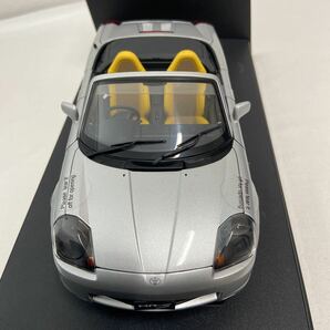 AUTOart 1/18 TOYOTA MR2 SPYDER 2000年 RHD SILVER オートアート トヨタ MR-S シルバー 右ハンドル ミニカー モデルカー Aaの画像8