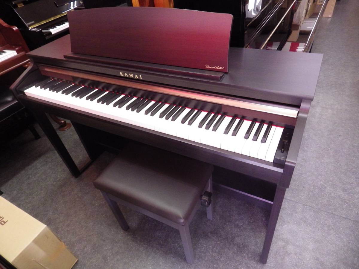 中古 KAWAI カワイ電子ピアノ デジタルピアノ CA48R 2019年製造 木製