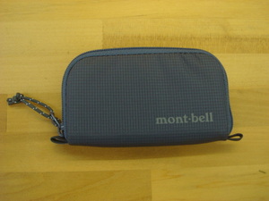 新品mont-bell(モンベル) ミニジップワレット グレー(GY)