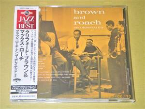 ●クリフォード・ブラウン＆マックス・ローチ【BROWN AND ROACH INCORPORATED】CD／リマスター／美品●