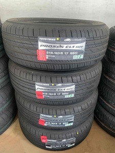 【新古品 】TOYO　PROXES　CL1　SUV　215/60R17　96H　4本セット　未使用品　2021年21週×2　2021年28週×2