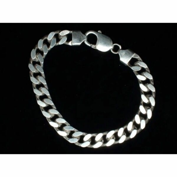 Vintage Chunky Bracelet Silver Sterling Birmingham 30.2g 