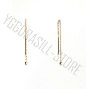 YGG* новый товар ASOSeisos american серьги цепь Gold камень имеется женский обе уголок комплект золотой 