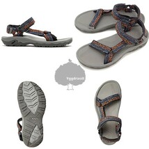 YGG★TEVA テバ ユニバーサル ハリケーン3 WSオレンジ グレー 27cm US9 マーブル universal hurricane marbled サンダル_画像2