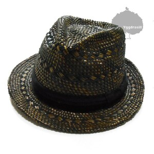YGG* American Rag Cie straw hat knitting hat M light brown group AMERICAN RAG CIE head around 58cm