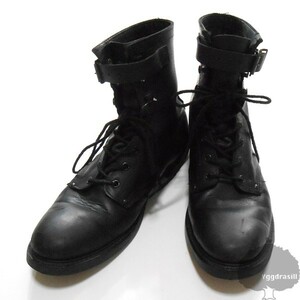 YGG*A.P.C A.P.C. милитари ботинки чёрный USA производства кожа кожа обувь casual ботинки in 