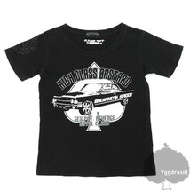 YGG■SEX POT セックスポット スペード 車 半袖 Tシャツ 黒 S ブラック レディース_画像1