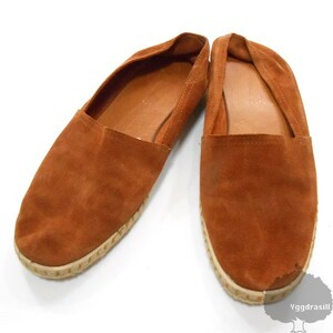 YGG# Urban Research URBAN RESEARCH suede espadrille shoes 42 suede jute Flat sandals men's comfort 