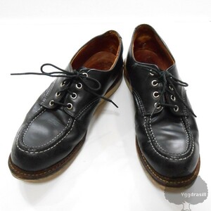Ygg ★ Real Redwing Redwing Oxford Boots Black US9 8106 обувь обувь кожаная черная