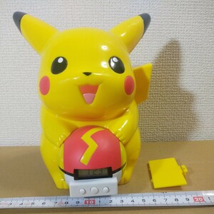 ポケモン ピカチュウ 目覚まし時計 中国製 2000年製 バンプレスト 通電確認済み 未チェック 詳細不明 ジャンク扱い 