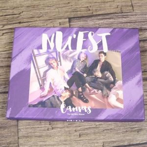 ■【美品】NU’EST 5THミニアルバム CANVAS 韓国版CD■z31073