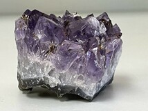 【天然石，原石】紫水晶　アメジスト　重量：160ｇ　2月誕生石　恋愛成就　KM25E386MA_画像6