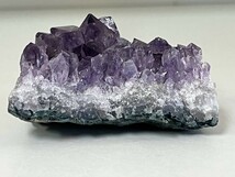 【天然石，原石】紫水晶　アメジスト　重量：148ｇ　2月誕生石　恋愛成就　KM25E455MA_画像2