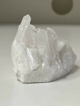 【天然石，原石】水晶　重量：225g　4月誕生石　浄化や邪気払い　KM25E212MA_画像4