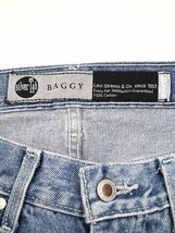 Levi’s リーバイス SILVER TAB BAGGY バギーデニムパンツ インディゴブルー サイズ：28_画像3