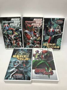 [5ps.@] Kamen Rider VHS videotape together 