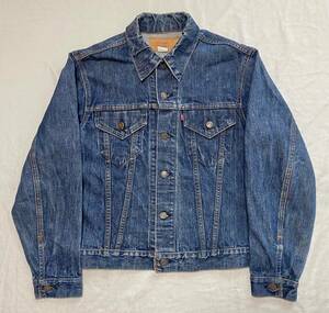 70s ビンテージ Levi's リーバイス 70505 -0217 スモール e 　size 42　デニム ジャケット 