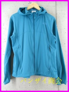 【送料300円可】0380m3◆人気です◆THE NORTHFACE ノースフェイス 薄手 シェルパーカージャケット L/アウトドア/マウンテンパーカー/女性