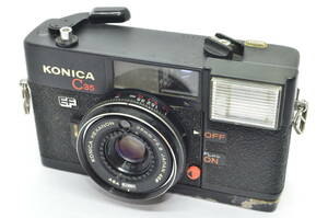 【外観並級以下】KONICA C35 EF コニカ コンパクトフィルムカメラ　#t3652