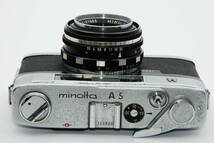 【外観並級以下】ミノルタ MINOLTA A5 ROKKOR TD 45mm F2.8　#t3738_画像3